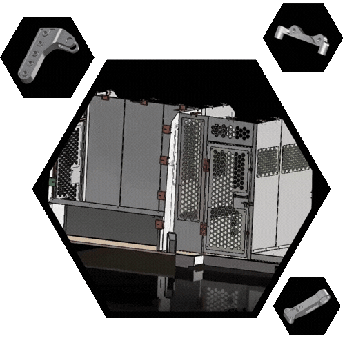 SolidWorks GIF of prison bus design